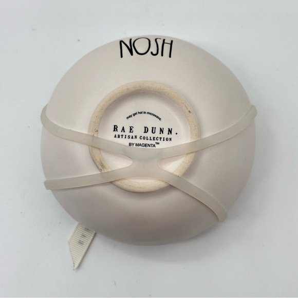 Rae Dunn NIBBLE and NOSH Set of 2 Mini Bowls - Picture 2 of 4